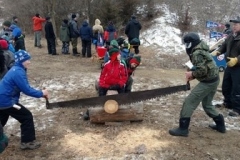 log-sawing